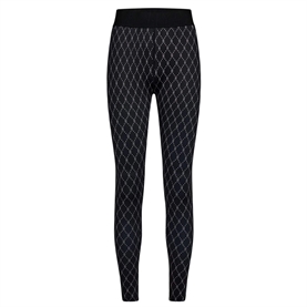 Hype The Detail Printed Leggings, Sort/Lyserød